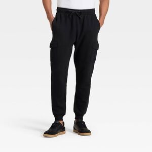 Men's Cargo Fleece Jogger Pants - Goodfellow & Co - size XXL